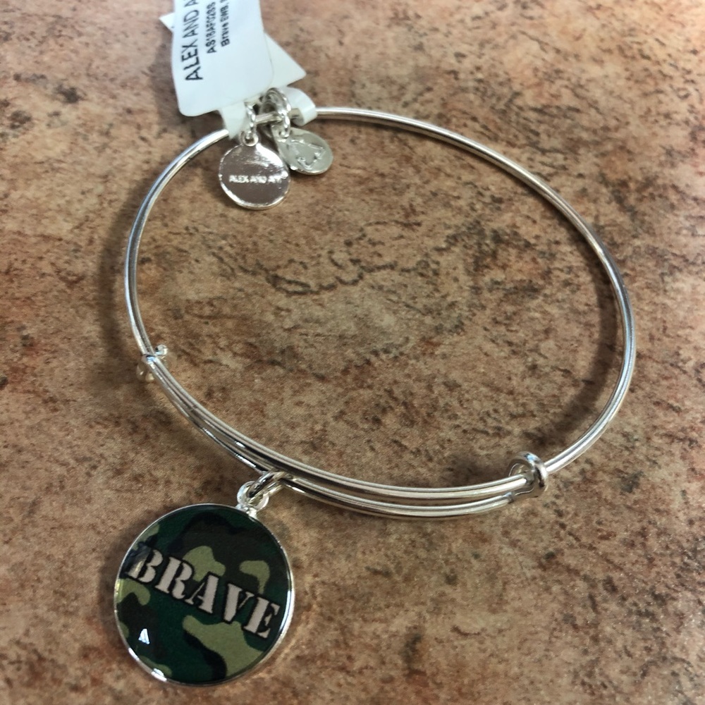 Brave Alex and Ani bracelet